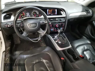 2013 Audi A4 Premium Plus with VIN WAUFFAFL8DN038341, listed as a Copart auction lot 43760185 with 143,668 mi miles and Salvage Title. Bid and sale history available at carsss.com. Image 8.