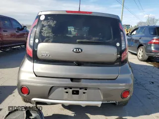 2018 Kia Soul + with VIN KNDJP3A59J7607115, listed as a Copart auction lot 50394225 with 64,210 mi miles and Salvage Title. Bid and sale history available at carsss.com. Image 6.