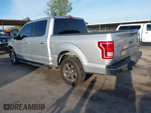 2015 Ford F-150 XL with VIN 1FTEW1CF5FKD78015, listed as a IAAI auction lot 41079398 with 273,779 mi miles. Bid and sale history available at carsss.com. Image 3.
