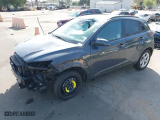 2023 Hyundai Kona SEL with VIN KM8K6CAB0PU060304, listed as a IAAI auction lot 41833836 with 24,007 mi miles. Bid and sale history available at carsss.com. Image 2.