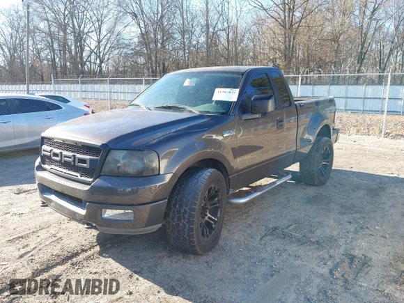 2005 Ford F-150 STX with VIN 1FTRF04W75KB45441, listed as a IAAI auction lot 41405439 with 227,063 mi miles and . Bid and sale history available at DreamBid. Image 2.