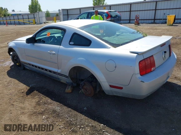 2008 Ford Mustang Deluxe with VIN 1ZVHT80N785208831, listed as a IAAI auction lot 42181679 with Not Provided miles. Bid and sale history available at carsss.com. Image 3.