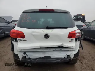 2016 Volkswagen Tiguan R-Line with VIN WVGBV7AX1GW543312, listed as a Copart auction lot 86631444 with 78,335 mi miles and Salvage Title. Bid and sale history available at DreamBid. Image 6.