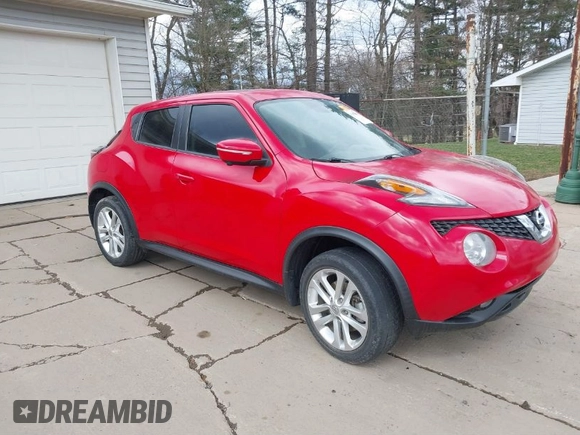 2016 Nissan Juke S with VIN JN8AF5MV0GT653950, listed as a IAAI auction lot 41839063 with Not Provided miles and . Bid and sale history available at DreamBid. Image 1.