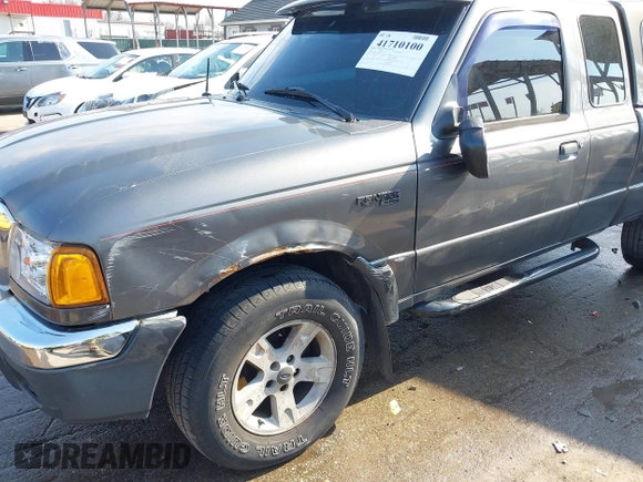 2005 Ford Ranger XL with VIN 1FTZR15EX5PA09004, listed as a IAAI auction lot 41710100 with 134,237 mi miles. Bid and sale history available at carsss.com. Image 6.