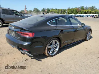 2019 Audi A5 Sportback Premium Plus with VIN WAUENCF54KA089769, listed as a Copart auction lot 76754793 with 26,426 mi miles. Bid and sale history available at carsss.com. Image 3.