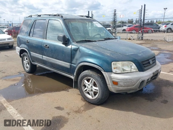 1997 Honda CR-V with VIN JHLRD1850VC057518, listed as a IAAI auction lot 41948236 with 251,707 mi miles. Bid and sale history available at carsss.com. Image 1.