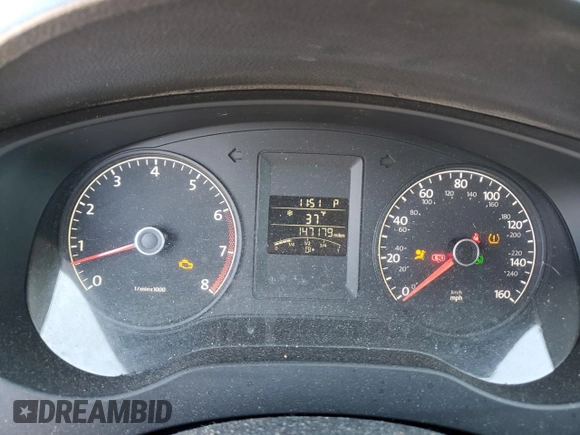 2011 Volkswagen Jetta SE с VIN 3VWDX7AJ6BM316612, выставлен на аукционе Copart как лот 46415495 с пробегом 147 179 миль миль и Списание • Salvage title. История ставок и продаж доступна на DreamBid. Изображение 9.
