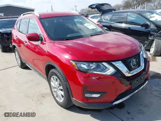 2017 Nissan Rogue SL with VIN JN8AT2MT5HW405814, listed as a IAAI auction lot 41512457 with 71,161 mi miles. Bid and sale history available at carsss.com. Image 1.