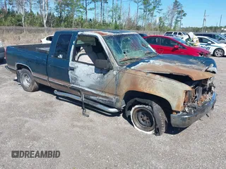 1998 Chevrolet Silverado 1500 with VIN 1GCEC19M0WE209159, listed as a IAAI auction lot 41803592 with 169,892 mi miles and . Bid and sale history available at DreamBid. Image 1.