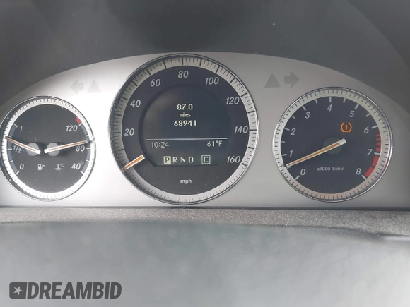 2008 Mercedes-Benz C 300 Sport with VIN WDDGF81X68F109181, listed as a IAAI auction lot 42198228 with 68,941 mi miles and . Bid and sale history available at carsss.com. Image 7.