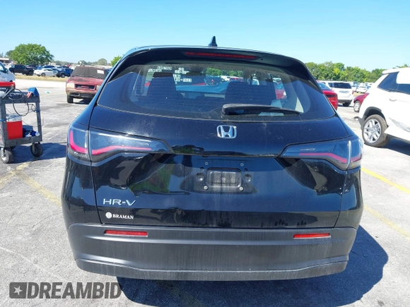 2023 Honda HR-V LX with VIN 3CZRZ1H30PM742854, listed as a IAAI auction lot 41672853 with 30,048 mi miles and . Bid and sale history available at DreamBid. Image 17.