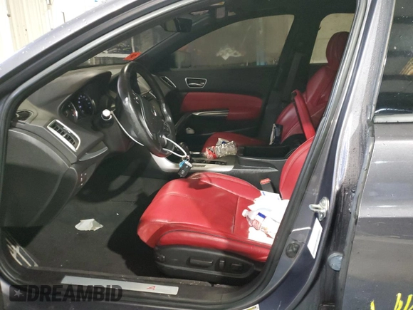 2020 Acura TLX w/A-Spec Pkg with VIN 19UUB1F6XLA000519, listed as a Copart auction lot 55957325 with Not provided miles and Non repairable. Bid and sale history available at DreamBid. Image 7.