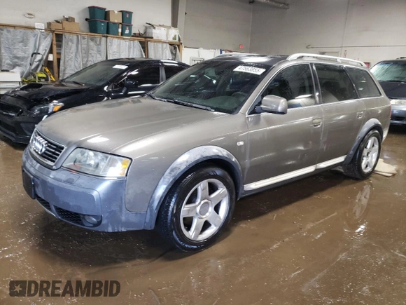 2005 Audi allroad A6 V8 z VIN WA1YD64BX5N024137, wystawiony jako Copart lot #47563855 z przebiegiem 166 700 mil mil oraz Szkoda całkowita • Salvage title. Historia ofert i sprzedaży dostępna na DreamBid. Obrazek 1.
