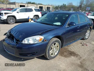 2012 Chevrolet Impala LT Retail with VIN 2G1WB5E33C1249625, listed as a IAAI auction lot 42132833 with 168,931 mi miles and . Bid and sale history available at DreamBid. Image 2.