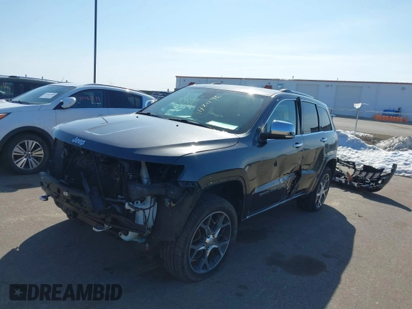 2019 Jeep Grand Cherokee Overland with VIN 1C4RJFCGXKC640377, listed as a IAAI auction lot 41721196 with 79,745 mi miles. Bid and sale history available at carsss.com. Image 19.