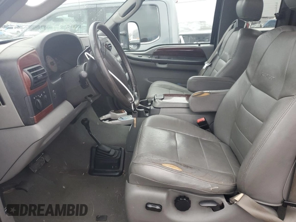 2007 Ford F-250 XL with VIN 1FTSX21P37EA54921, listed as a Copart auction lot 41534635 with 114,097 mi miles and Clean Title. Bid and sale history available at DreamBid. Image 7.