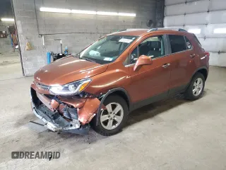 2019 Chevrolet Trax LT with VIN 3GNCJPSB3KL249228, listed as a Copart auction lot 50452895 with 34,392 mi miles and Salvage Title. Bid and sale history available at carsss.com. Image 1.