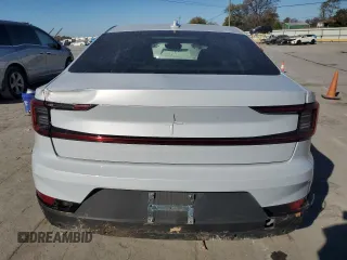 2023 Polestar 2 with VIN YSMED3KA2PL111969, listed as a Copart auction lot 77092644 with 22,543 mi miles and Salvage Title. Bid and sale history available at carsss.com. Image 6.