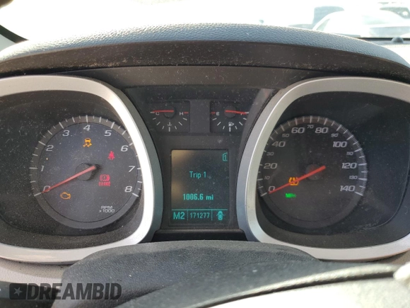 2011 Chevrolet Equinox LT w/2LT with VIN 2CNALPEC1B6211740, listed as a Copart auction lot 46715205 with 171,277 mi miles and Clean Title. Bid and sale history available at carsss.com. Image 9.