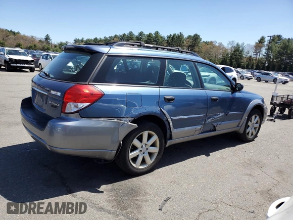 2009 Subaru Outback Special Edition z VIN 4S4BP61C497344611, wystawiony jako Copart lot #54523585 z przebiegiem 179 738 mil mil oraz Szkoda całkowita • Salvage title. Historia ofert i sprzedaży dostępna na DreamBid. Obrazek 3.