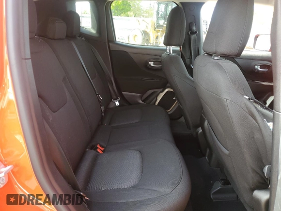 2017 Jeep Renegade Latitude z VIN ZACCJBBB0HPE44263, wystawiony jako Copart lot #58490605 z przebiegiem 110 555 mil mil oraz Nie do naprawy. Historia ofert i sprzedaży dostępna na DreamBid. Obrazek 10.