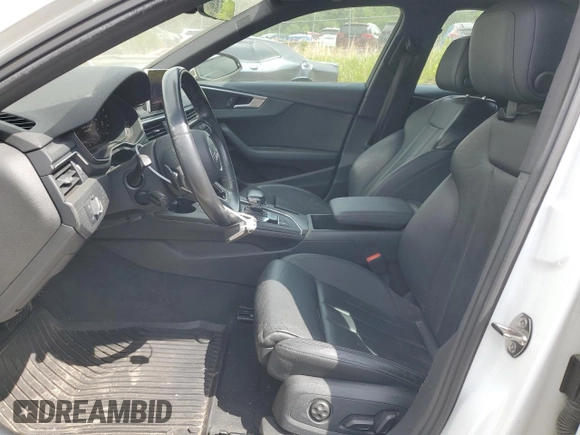 2017 Audi A4 Premium Plus with VIN WAUENAF48HN027868, listed as a Copart auction lot 57607215 with 101,410 mi miles and Salvage title. Bid and sale history available at DreamBid. Image 7.