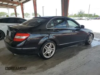 2008 Mercedes-Benz C 300 Sport with VIN WDDGF54X18F132281, listed as a Copart auction lot 63019685 with 188,914 mi miles and Salvage title. Bid and sale history available at DreamBid. Image 3.