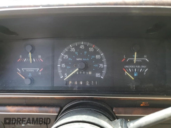 1987 Ford F-150 с VIN 1FTEF14H2HKB06296, выставлен на аукционе Copart как лот 57914035 с пробегом 40 931 миль миль и Чистый • Clean title. История ставок и продаж доступна на DreamBid. Изображение 9.