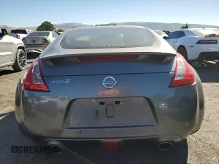 2013 Nissan 370Z with VIN JN1AZ4EH0DM380409, listed as a Copart auction lot 66869114 with 0 mi miles and Salvage Title. Bid and sale history available at carsss.com. Image 6.