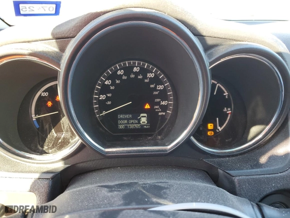 2007 Lexus RX 400h with VIN JTJGW31U472002927, listed as a Copart auction lot 84556264 with 138,765 mi miles and Salvage Title. Bid and sale history available at carsss.com. Image 9.