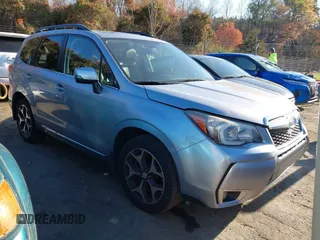 2015 Subaru Forester 2.0XT Touring with VIN JF2SJGWC7FH511989, listed as a IAAI auction lot 41888571 with 135,501 mi miles. Bid and sale history available at carsss.com. Image 1.