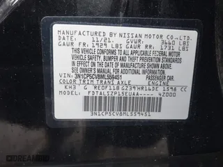 2021 Nissan Kicks SV with VIN 3N1CP5CV8ML559451, listed as a IAAI auction lot 41729078 with 64,758 mi miles. Bid and sale history available at carsss.com. Image 9.