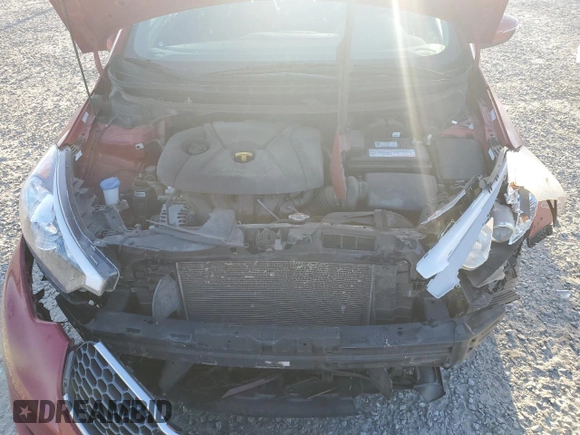 2016 Kia Forte LX z VIN KNAFX4A67G5443711, wystawiony jako Copart lot #52071265 z przebiegiem 121 467 mil mil oraz Szkoda całkowita • Salvage title. Historia ofert i sprzedaży dostępna na DreamBid. Obrazek 11.