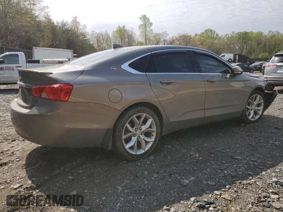 2017 Chevrolet Impala LT with VIN 2G1105S37H9196814, listed as a Copart auction lot 52831285 with 64,749 mi miles and Salvage Title. Bid and sale history available at DreamBid. Image 3.