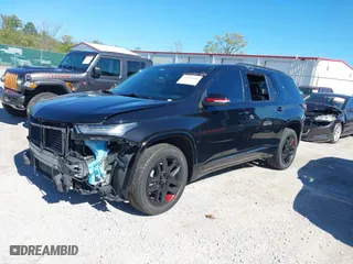 2022 Chevrolet Traverse Premier with VIN 1GNEVKKW9NJ138925, listed as a IAAI auction lot 40410544 with 34,618 mi miles. Bid and sale history available at carsss.com. Image 21.