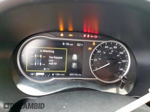 2018 Nissan Kicks SV with VIN 3N1CP5CU5JL502935, listed as a Copart auction lot 56126525 with 49,519 mi miles and Salvage title. Bid and sale history available at DreamBid. Image 9.