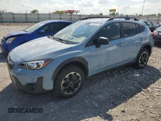 2021 Subaru Crosstrek with VIN JF2GTABC8MH232454, listed as a Copart auction lot 63980405 with 58,466 mi miles and Salvage title. Bid and sale history available at DreamBid. Image 1.