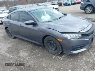 2016 Honda Civic Sedan LX with VIN 19XFC2F57GE250093, listed as a IAAI auction lot 41897786 with 106,966 mi miles. Bid and sale history available at carsss.com. Image 1.