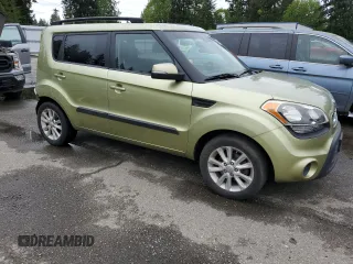 2012 Kia Soul + with VIN KNDJT2A63C7469119, listed as a Copart auction lot 54405585 with 153,432 mi miles and Salvage Title. Bid and sale history available at DreamBid. Image 4.