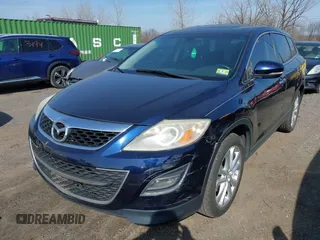 2012 Mazda CX-9 Grand Touring with VIN JM3TB3DVXC0366378, listed as a IAAI auction lot 41798606 with 143,908 mi miles. Bid and sale history available at carsss.com. Image 2.