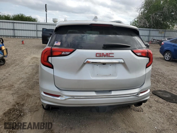 2019 GMC Terrain Denali z VIN 3GKALSEXXKL193300, wystawiony jako Copart lot #53162665 z przebiegiem 94 568 mil mil oraz Szkoda całkowita • Salvage title. Historia ofert i sprzedaży dostępna na DreamBid. Obrazek 6.