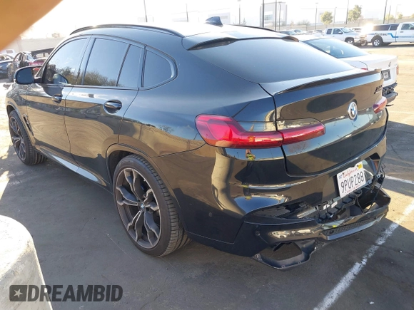 2020 BMW X4 M with VIN 5YMUJ0C05LLU67354, listed as a IAAI auction lot 41640960 with 38,948 mi miles. Bid and sale history available at carsss.com. Image 3.