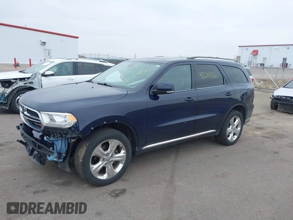 2015 Dodge Durango Limited with VIN 1C4RDJDGXFC824040, listed as a IAAI auction lot 42011156 with 166,305 mi miles and . Bid and sale history available at DreamBid. Image 17.