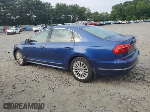 2016 Volkswagen Passat SE with VIN 1VWBT7A37GC017384, listed as a Copart auction lot 59661115 with 188,178 mi miles and Salvage title. Bid and sale history available at DreamBid. Image 2.