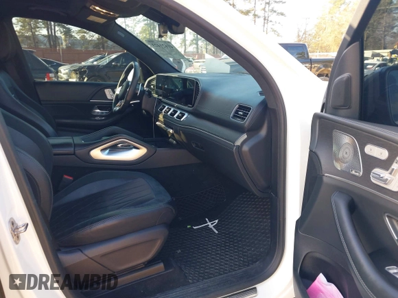 2021 Mercedes-Benz GLS 63 AMG with VIN 4JGFF8KE7MA432743, listed as a IAAI auction lot 41621423 with 65,225 mi miles and . Bid and sale history available at DreamBid. Image 5.