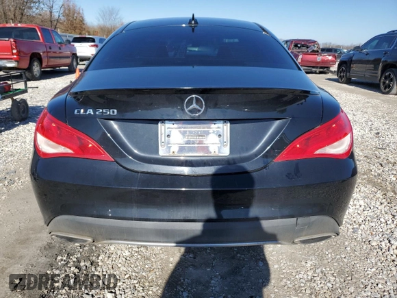 2018 Mercedes-Benz CLA 250 with VIN WDDSJ4EB4JN535883, listed as a Copart auction lot 77469873 with 109,717 mi miles and . Bid and sale history available at DreamBid. Image 6.