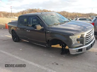 2015 Ford F-150 XLT with VIN 1FTEW1EFXFFA07342, listed as a IAAI auction lot 41748383 with 162,218 mi miles. Bid and sale history available at carsss.com. Image 1.