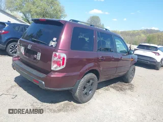 2008 Honda Pilot EX-L with VIN 5FNYF28748B010316, listed as a IAAI auction lot 42093577 with 160,714 mi miles and . Bid and sale history available at carsss.com. Image 4.