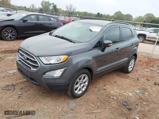 2020 Ford EcoSport SE with VIN MAJ3S2GE3LC362997, listed as a IAAI auction lot 41913753 with 50,344 mi miles. Bid and sale history available at carsss.com. Image 2.